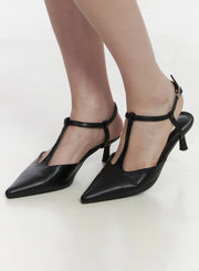 Modern Strappy Stiletto Heels CJ512