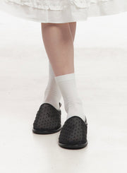Transparent Polka Dot Sandals IY509