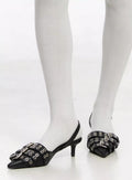 Stylish Buckle Stiletto Heels IM530
