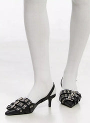 Stylish Buckle Stiletto Heels IM530