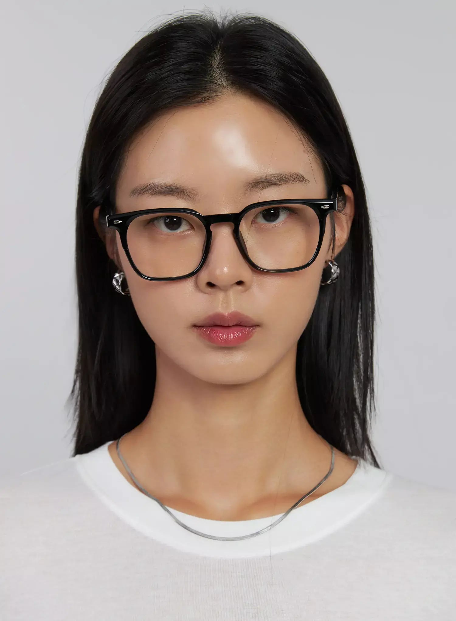 Classic Rounded Square Fashion Glasses IJ508