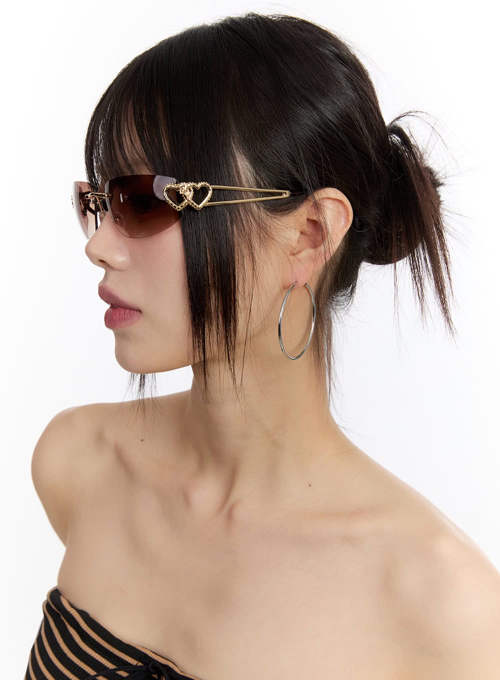 Double Hearts Cupid Sunglasses CA509