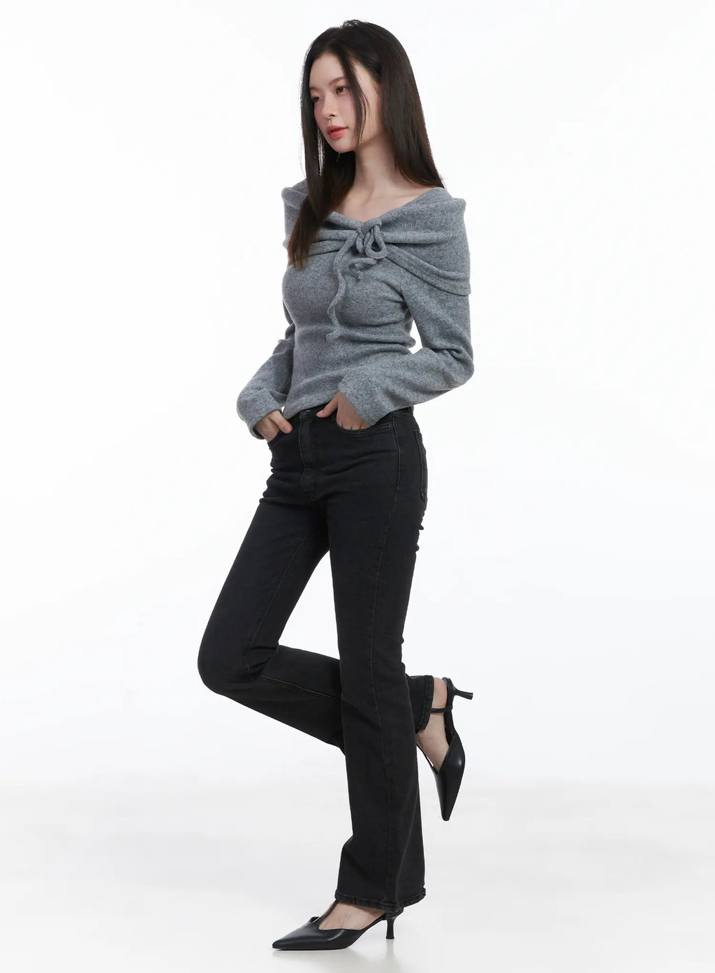 Modern Strappy Stiletto Heels CJ512