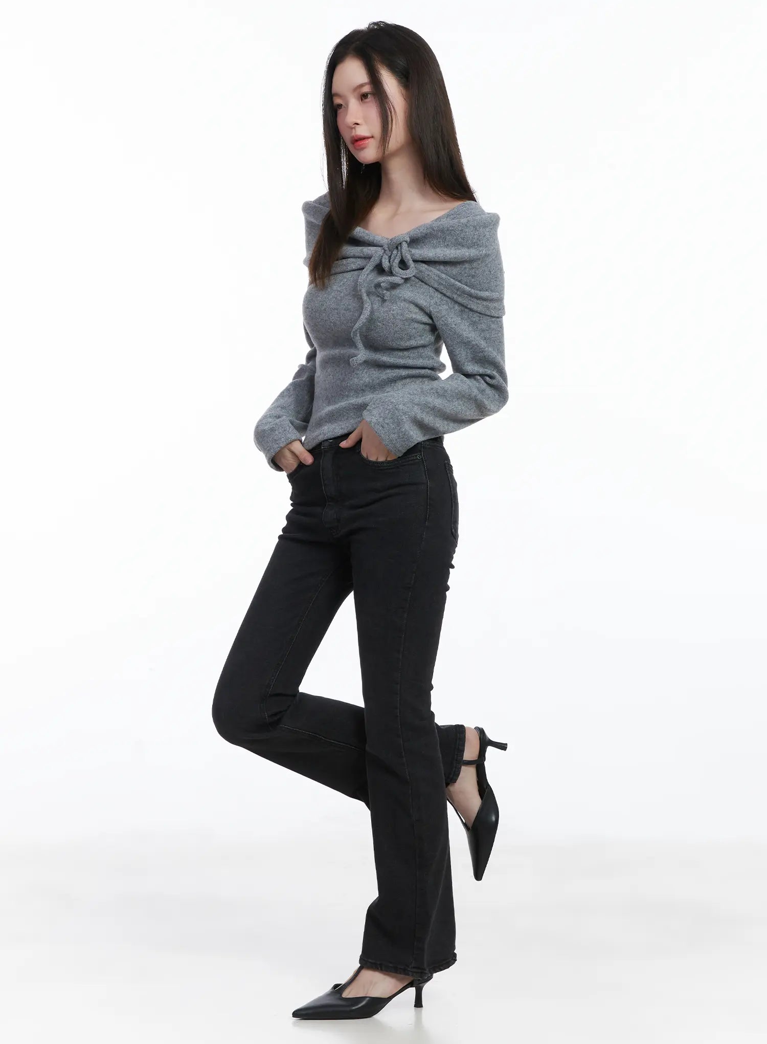 Modern Strappy Stiletto Heels CJ512