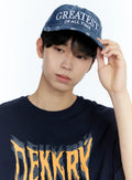 Men's Distressed Denim Baseball Cap IL529