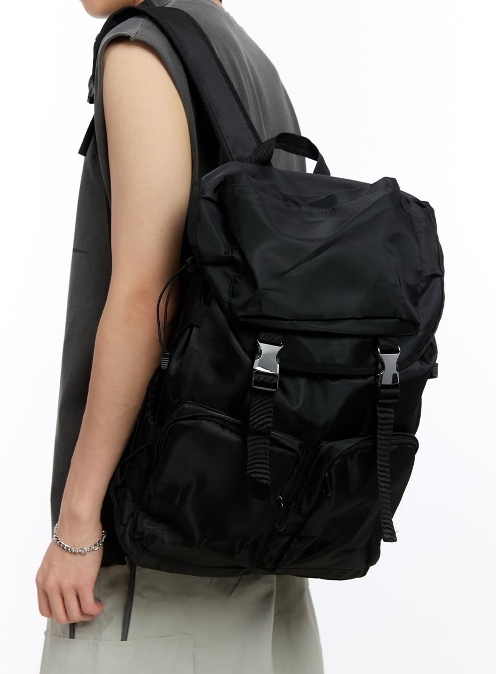 Men's Buckle Backpack IY530