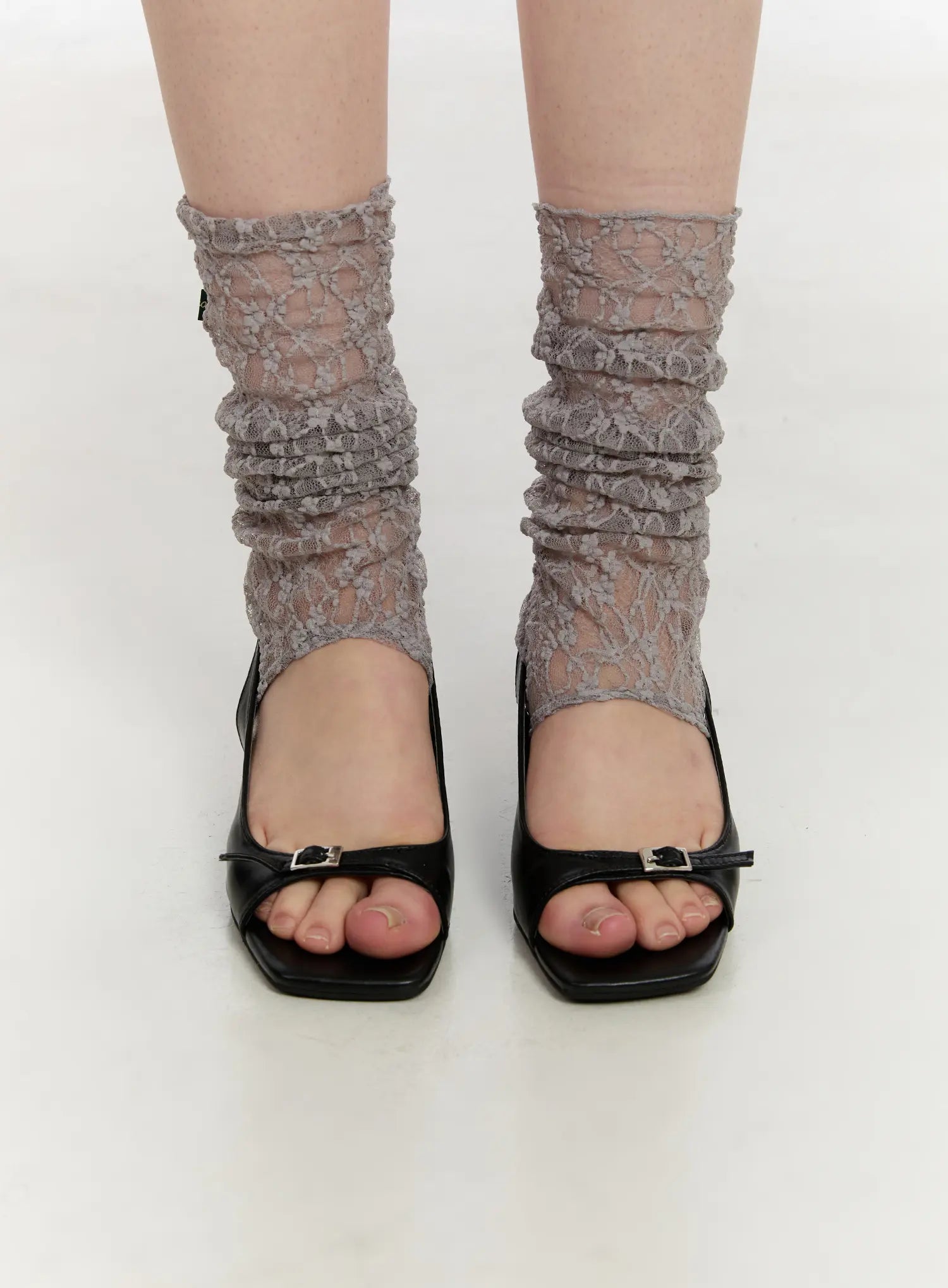 Buckle Strap Kitten Heels Sandals CA507