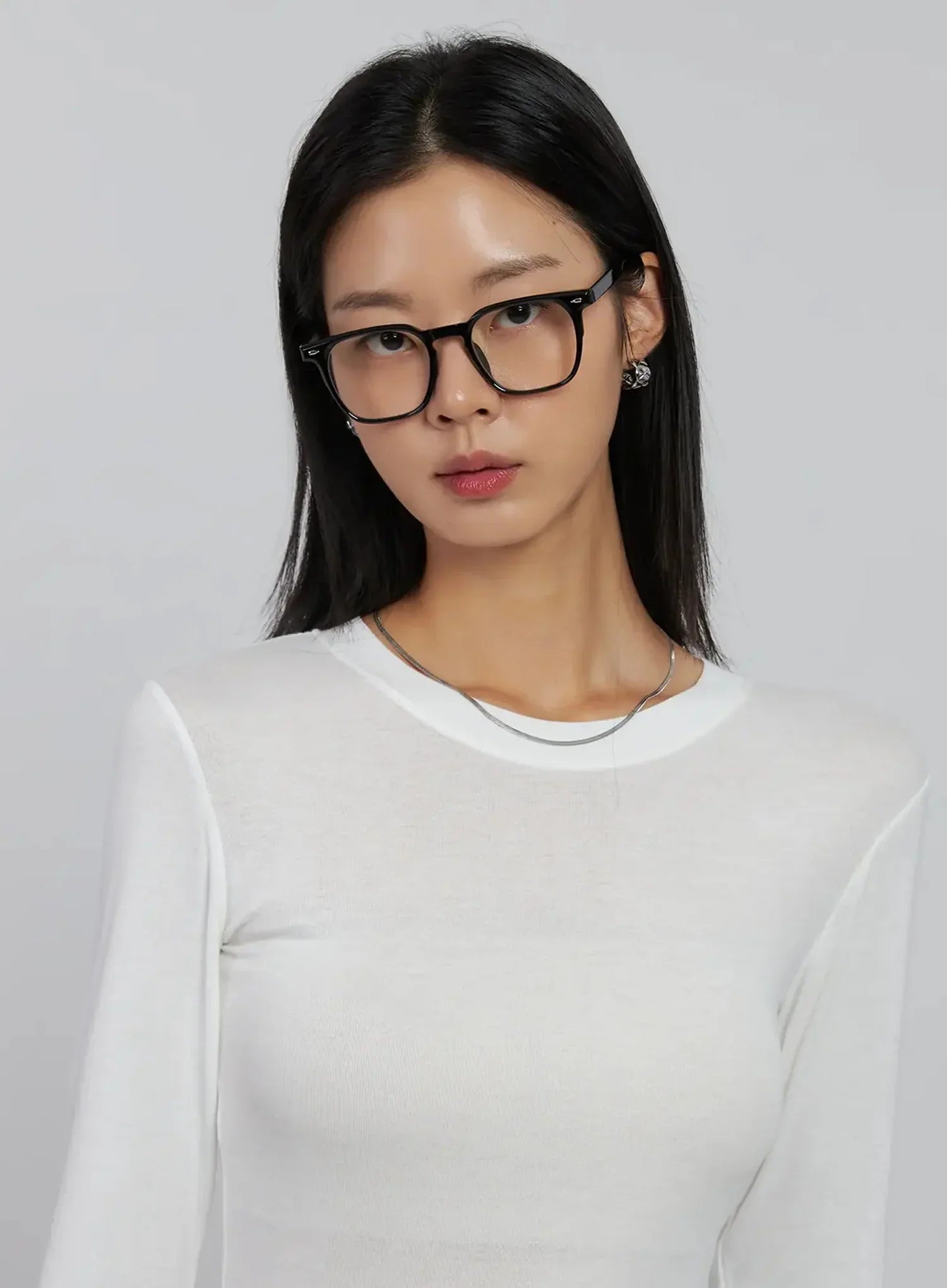 Classic Rounded Square Fashion Glasses IJ508