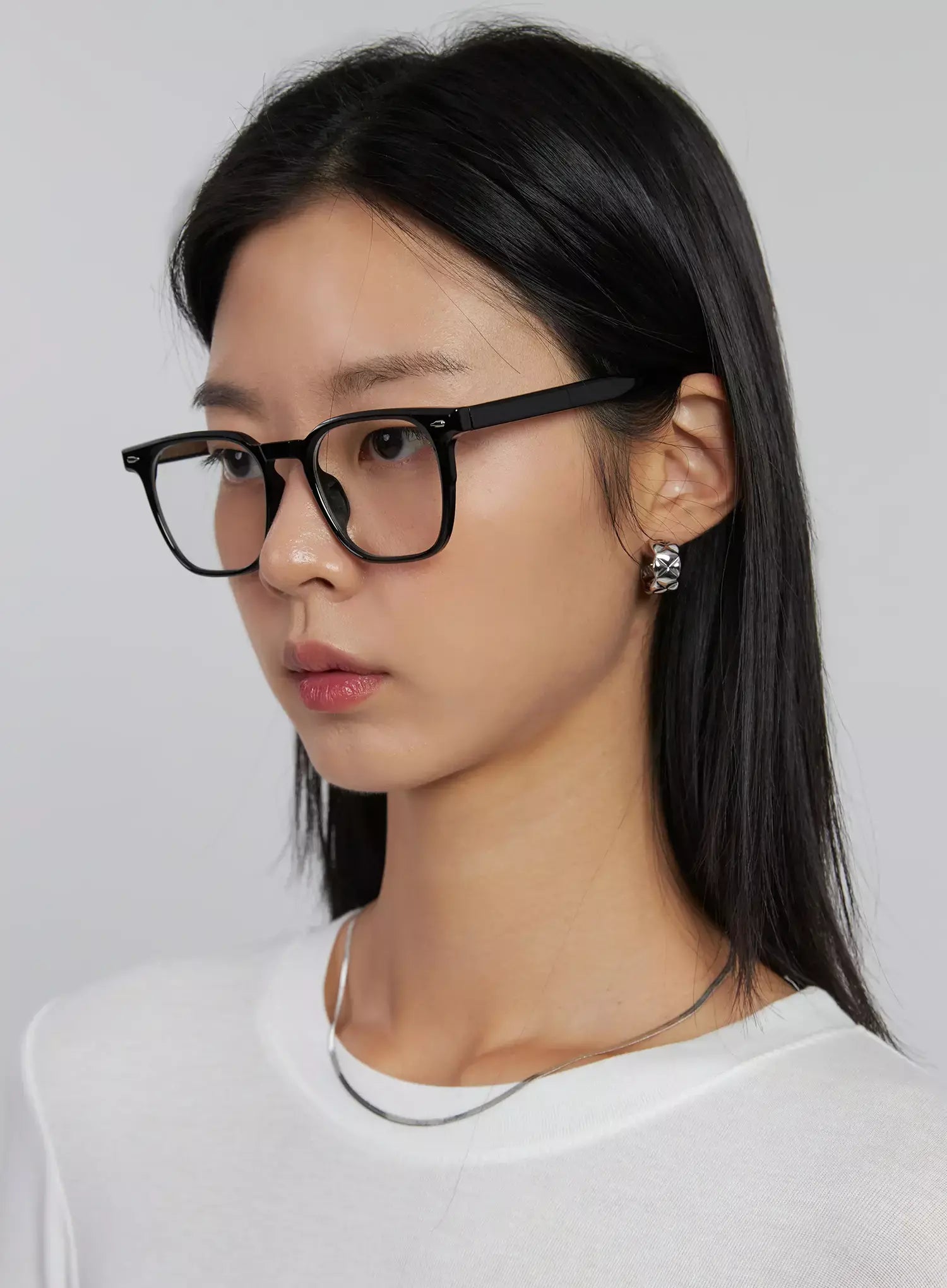 Classic Rounded Square Fashion Glasses IJ508