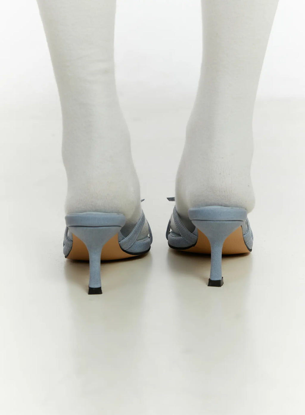 Belted Square Toe Heels CF510