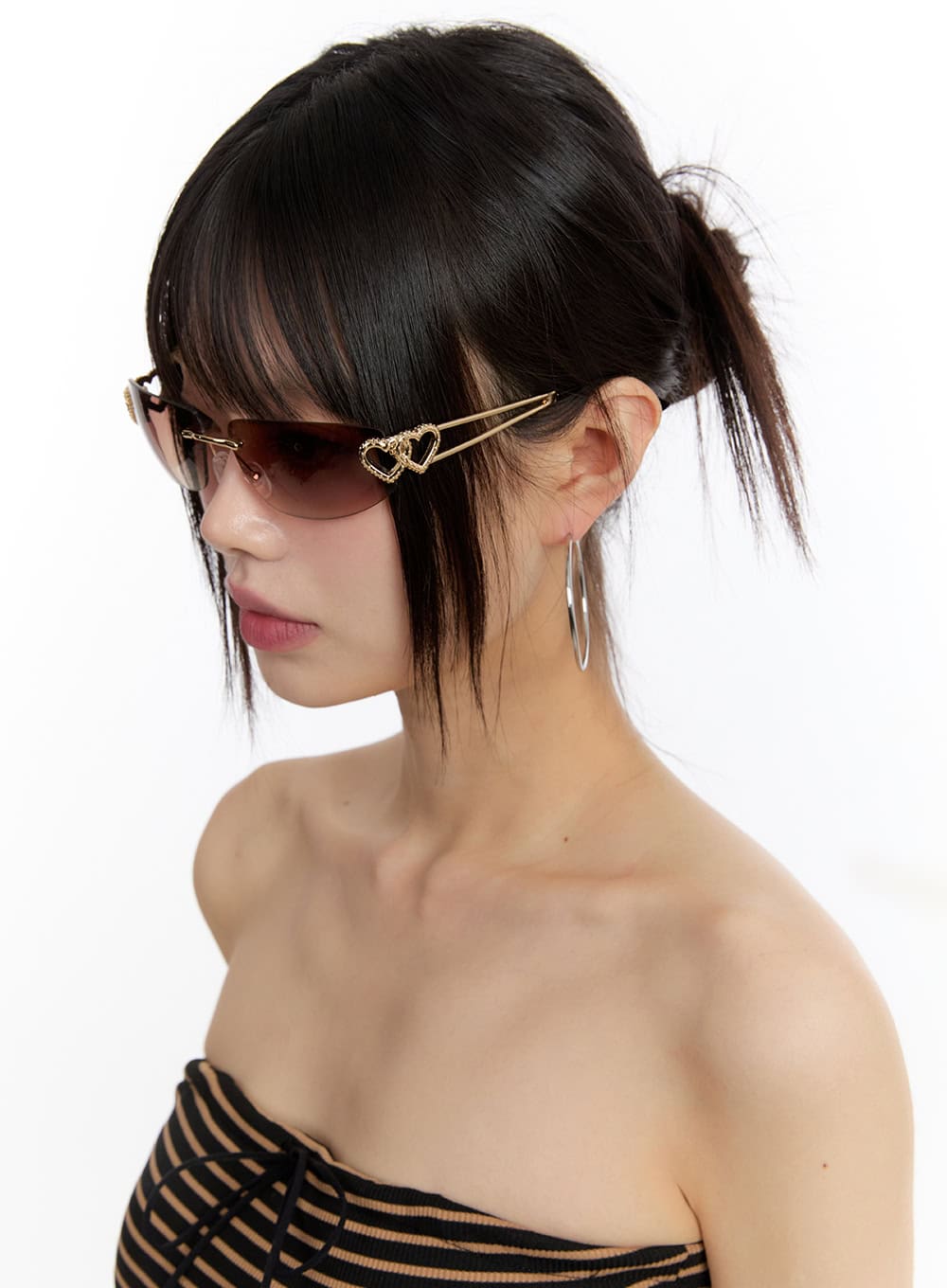 Double Hearts Cupid Sunglasses CA509