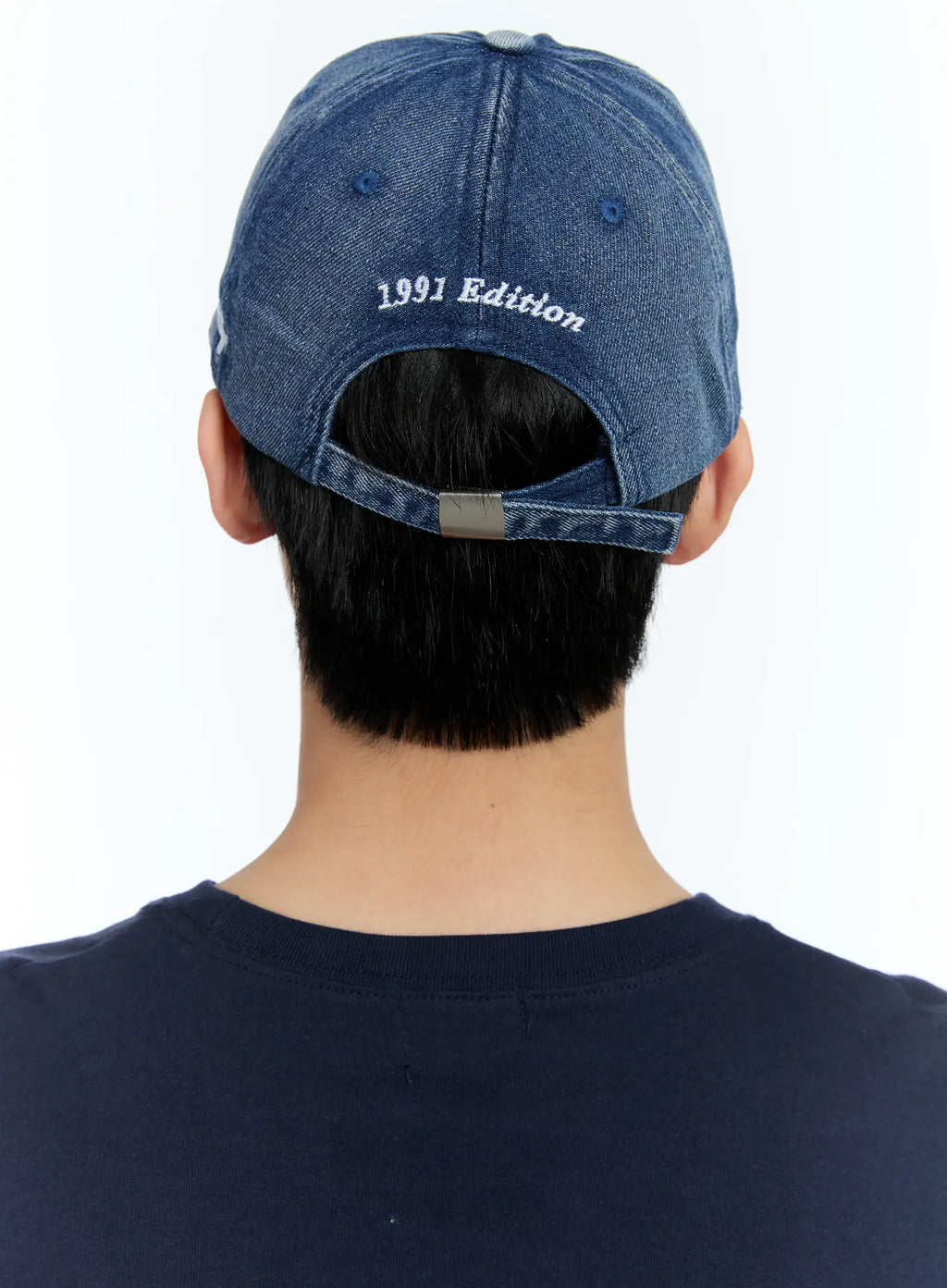 Men's Distressed Denim Baseball Cap IL529