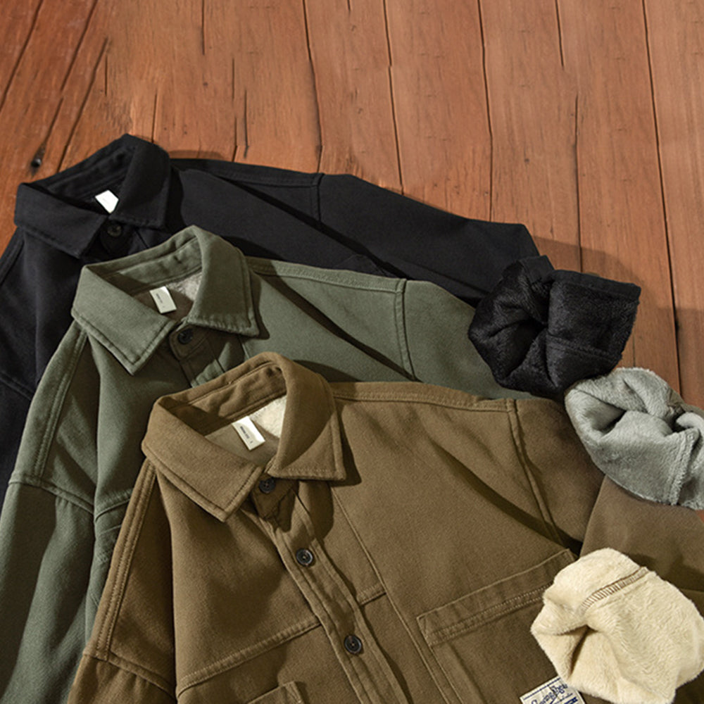 Sameer – Fleece Lined Shirt Jacket