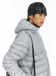 Men's Washed Denim Ribbed Beanie ID511