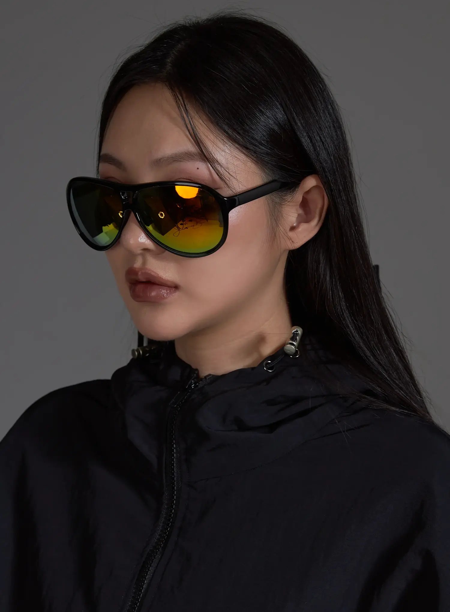 Reflective Elegant Fashion Sunglasses IO517
