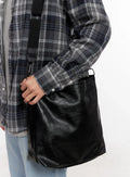 Faux Leather Shoulder Bag IO528
