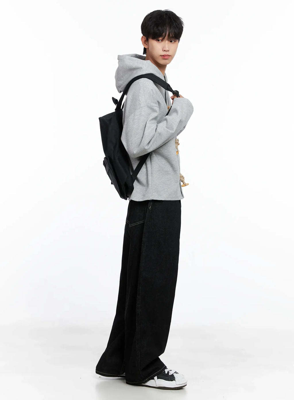 Casual Two-Pocket Backpack IS519