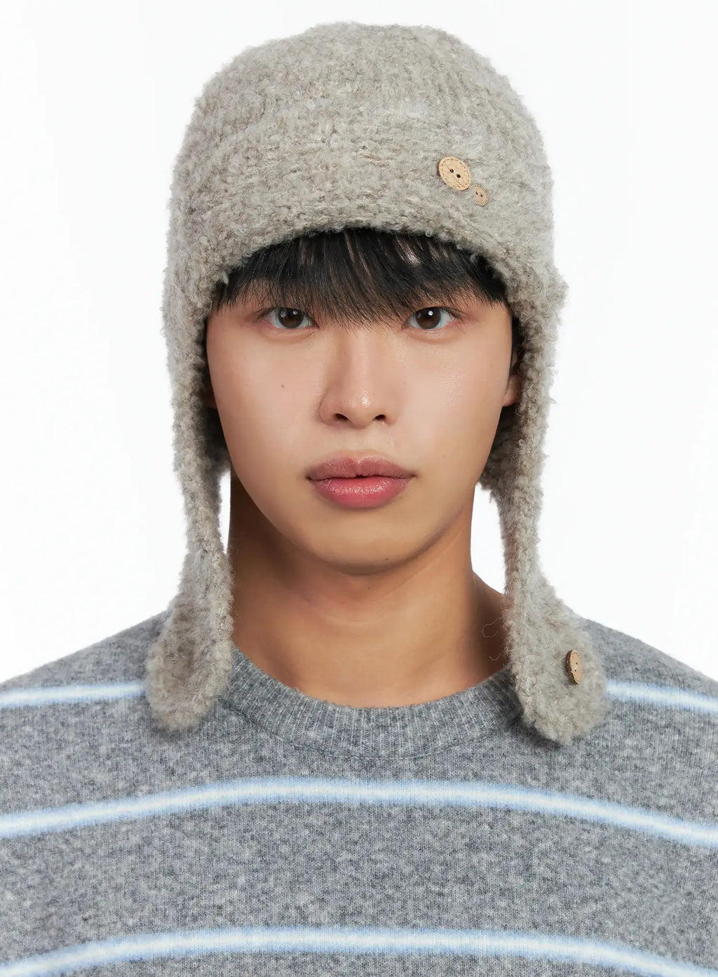 Button Loop Ear Protection Hat IN518