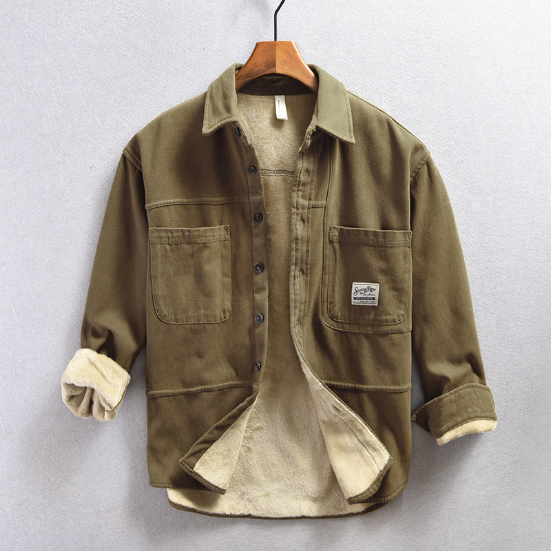 Sameer – Fleece Lined Shirt Jacket