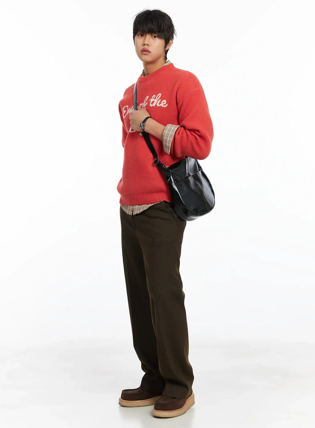 Men's Casual Shoulder Bag IJ512
