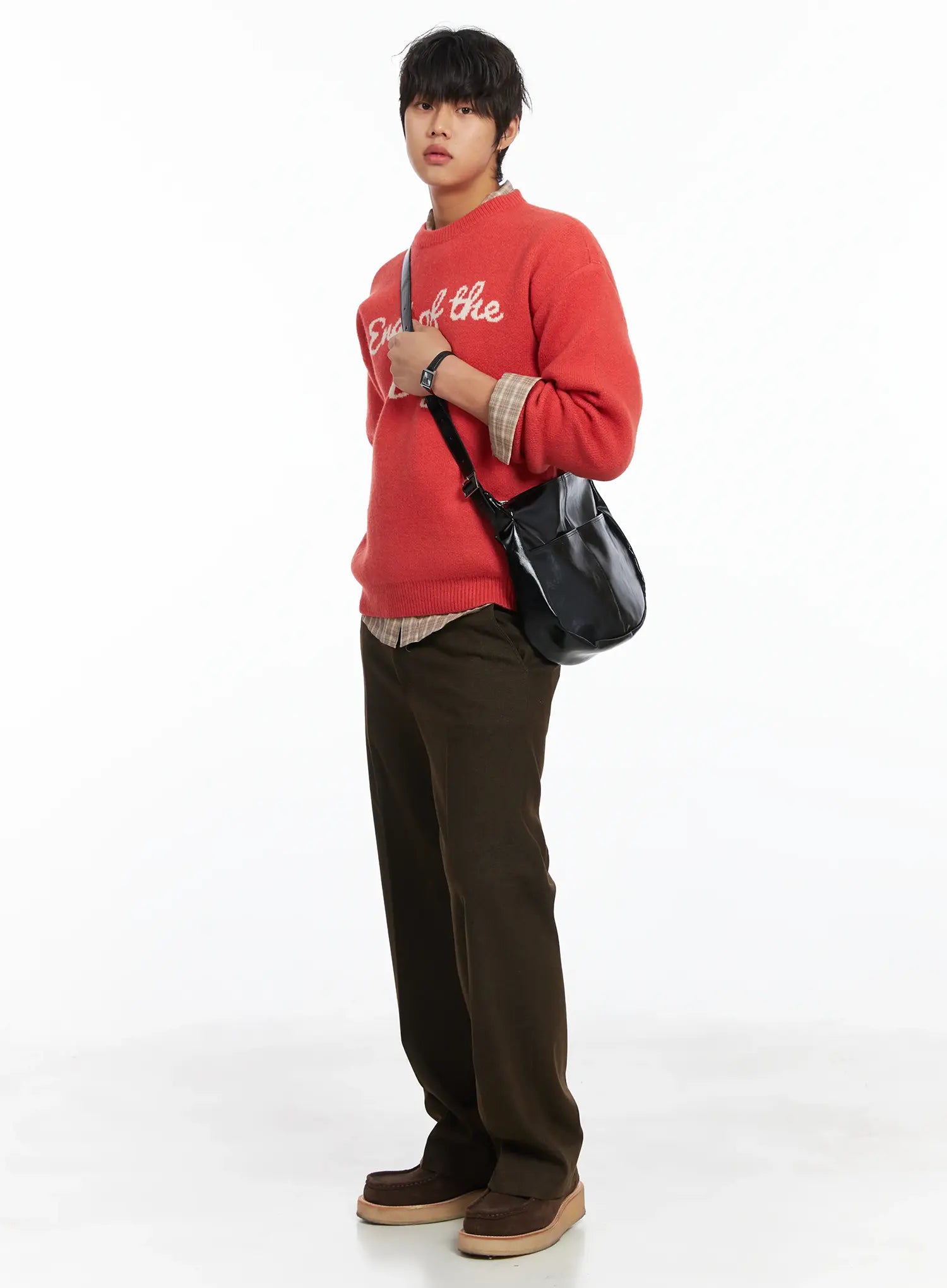 Men's Casual Shoulder Bag IJ512