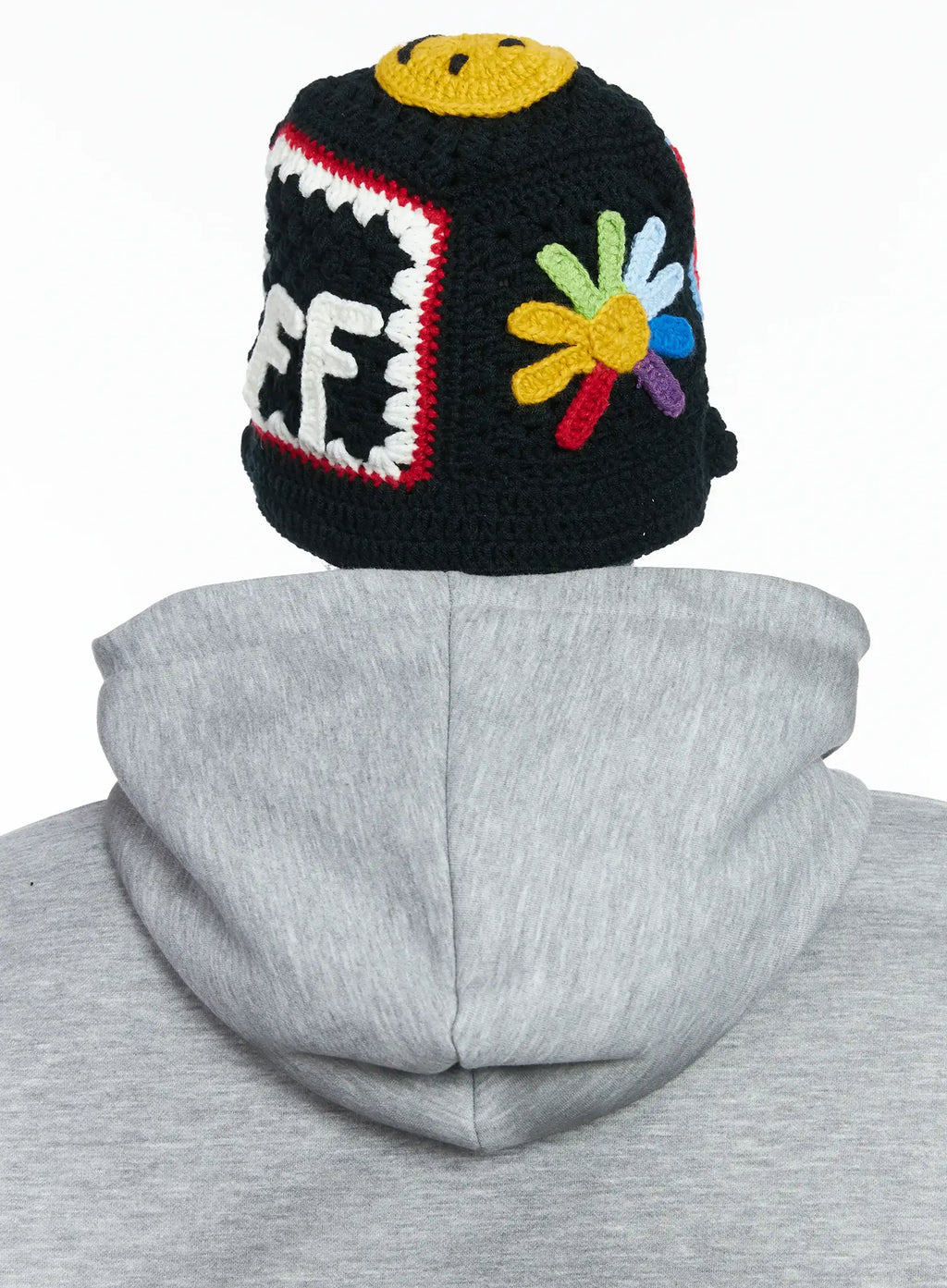 Men's Patch Crochet Beanie IJ512