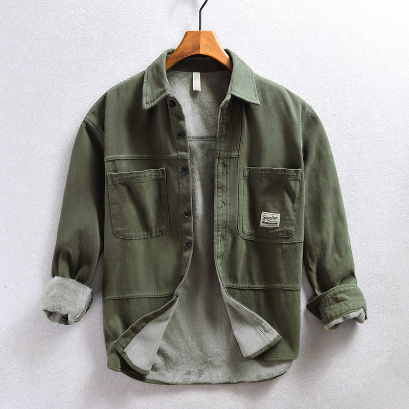 Sameer – Fleece Lined Shirt Jacket