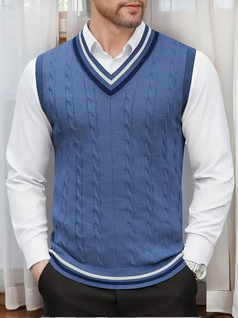 Duane | Sleeveless Knit Sweater