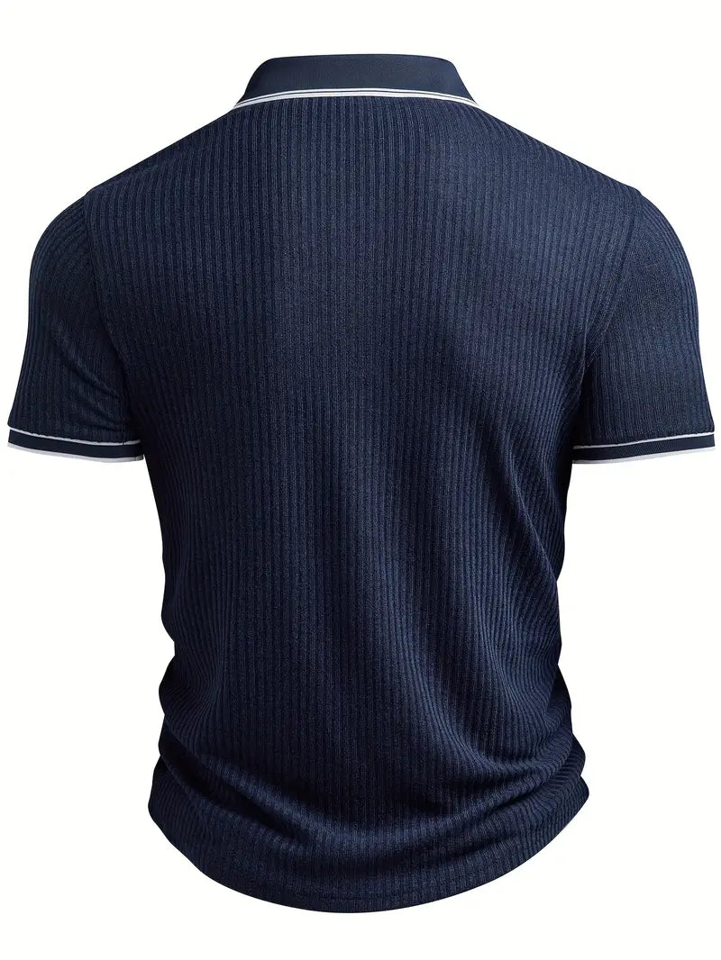 Orestis - Elegant Short Sleeve Polo Shirt