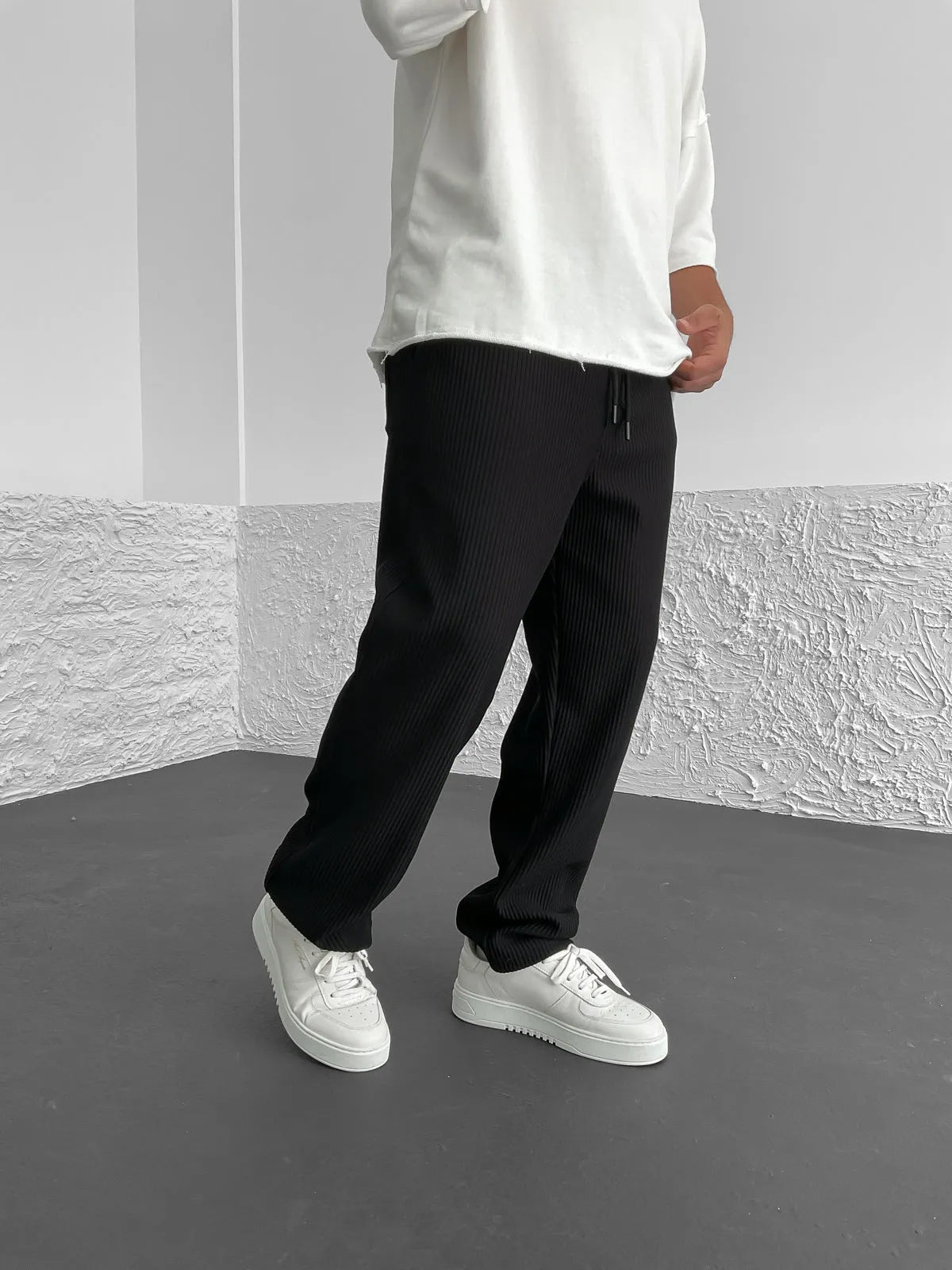 Wigand Comfort Ribbed Elastane Pants