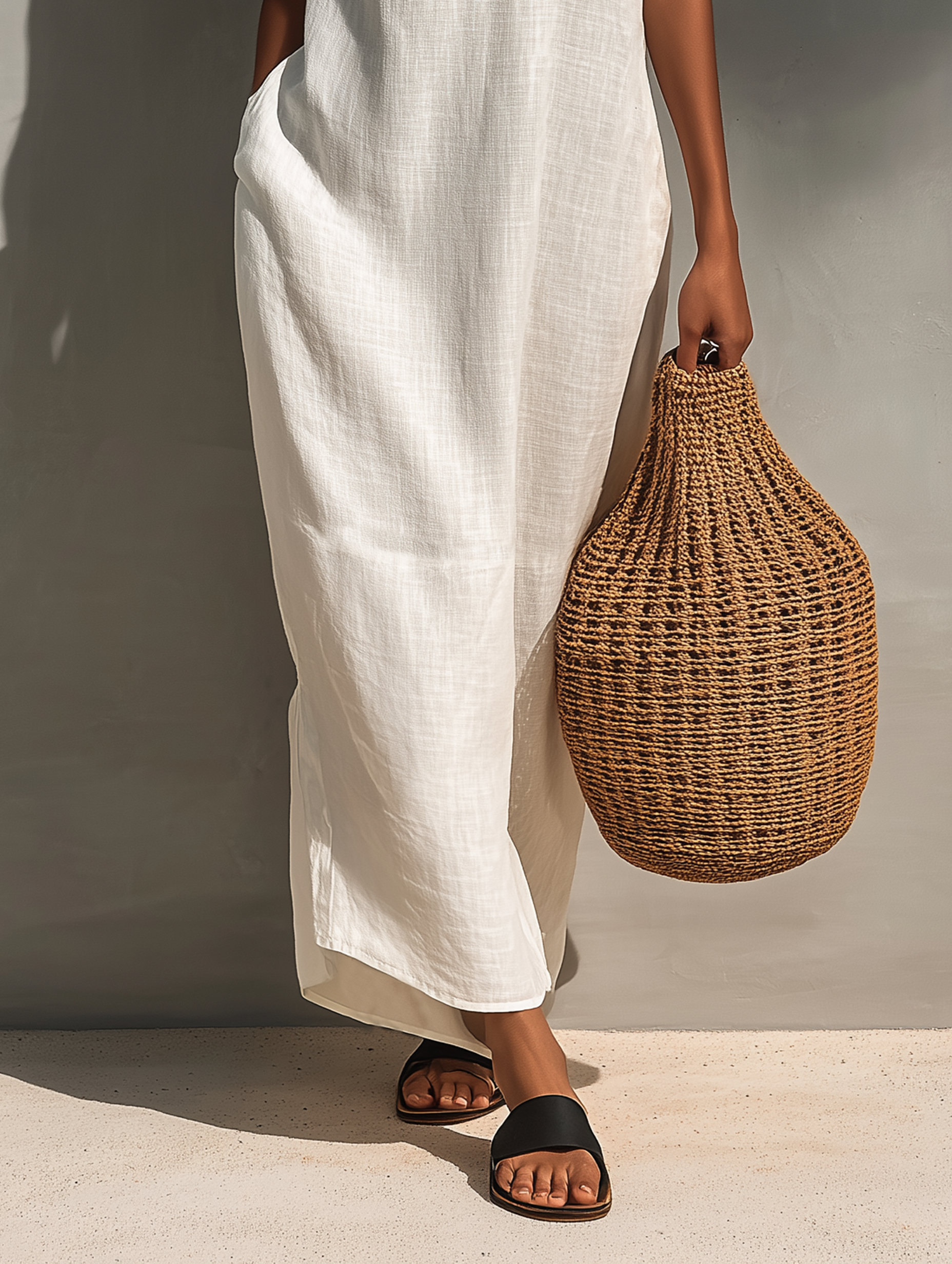 Minie | Long Sleeveless Dress