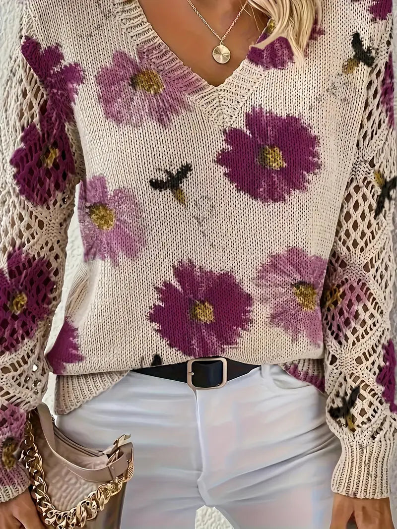 Tatyana Stylish Cardigan with V-Neck