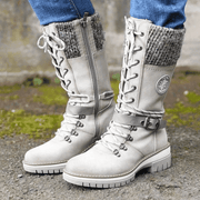 FrostLuxe - Waterproof Lace-Up Boots