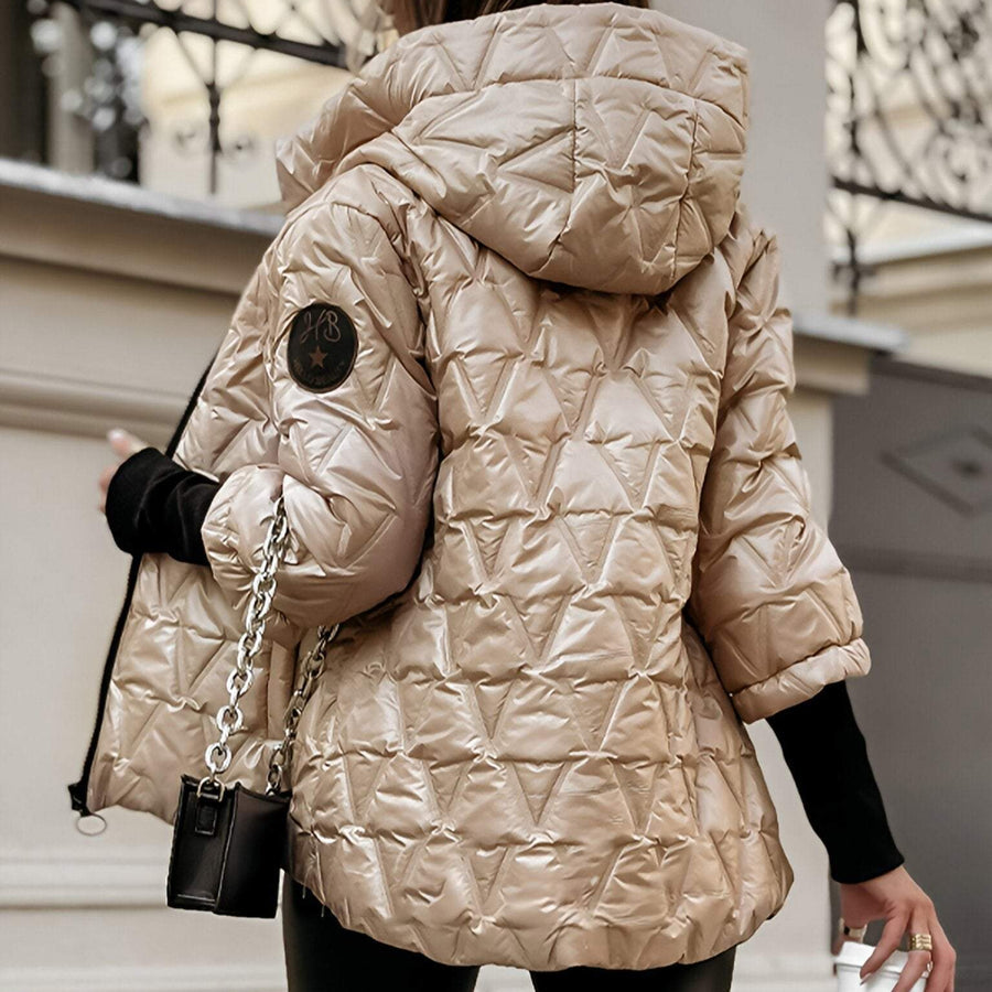 Women's Long Sleeve Jacket – With Zipper, Casual & Comfortable