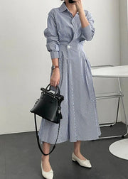 Suzzie | Cotton Dress with Stripes