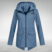 Jalena – Waterproof Hooded Jacket with Pockets