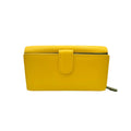 155 Women's Wallet Yellow/Dark Brown