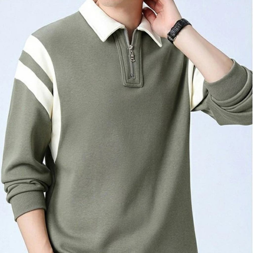 Structureway Men's Long Sleeve Polo Shirt