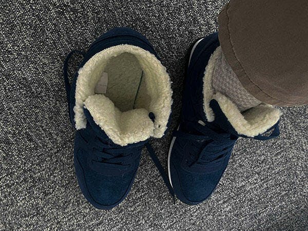 Nereo - Lightweight Warm Fur-Snow Sneakers