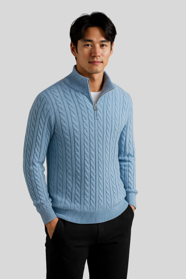 Peter | Cable Knit Sweater