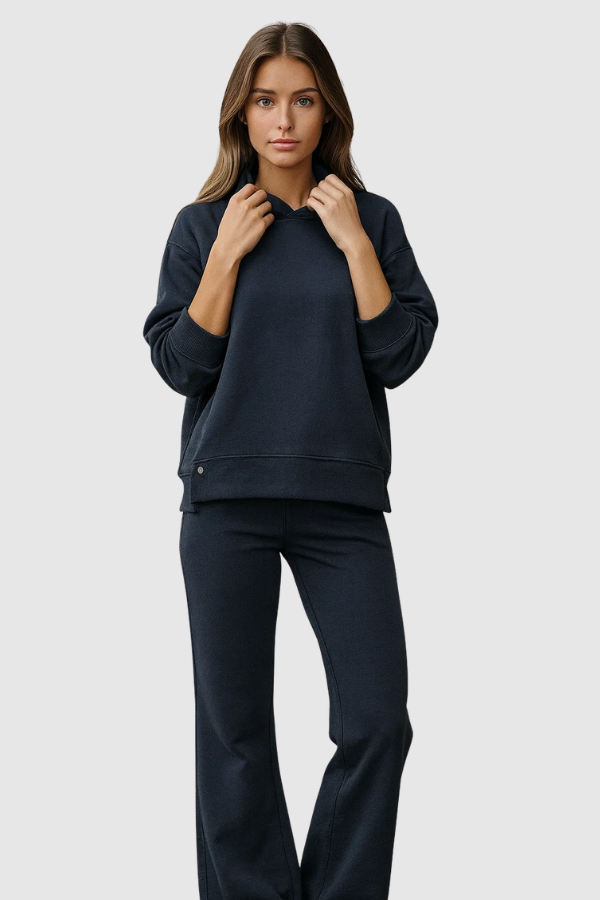Fely | Leisure Hoodie and Jogging Pants Set