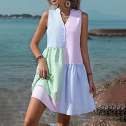 Elisa™ - Patchwork Summer Dress