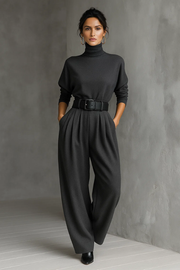Melian | Jumpsuit with Turtleneck