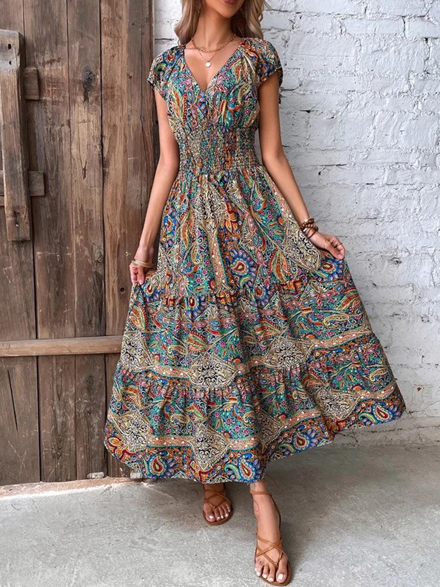 Colorful Maxi Dress
