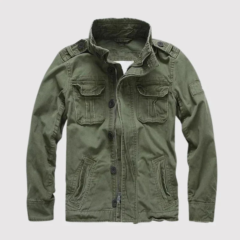 Sullivan Retro Denim Jacket – Casual Men's Jeans Jacket in Vintage Style