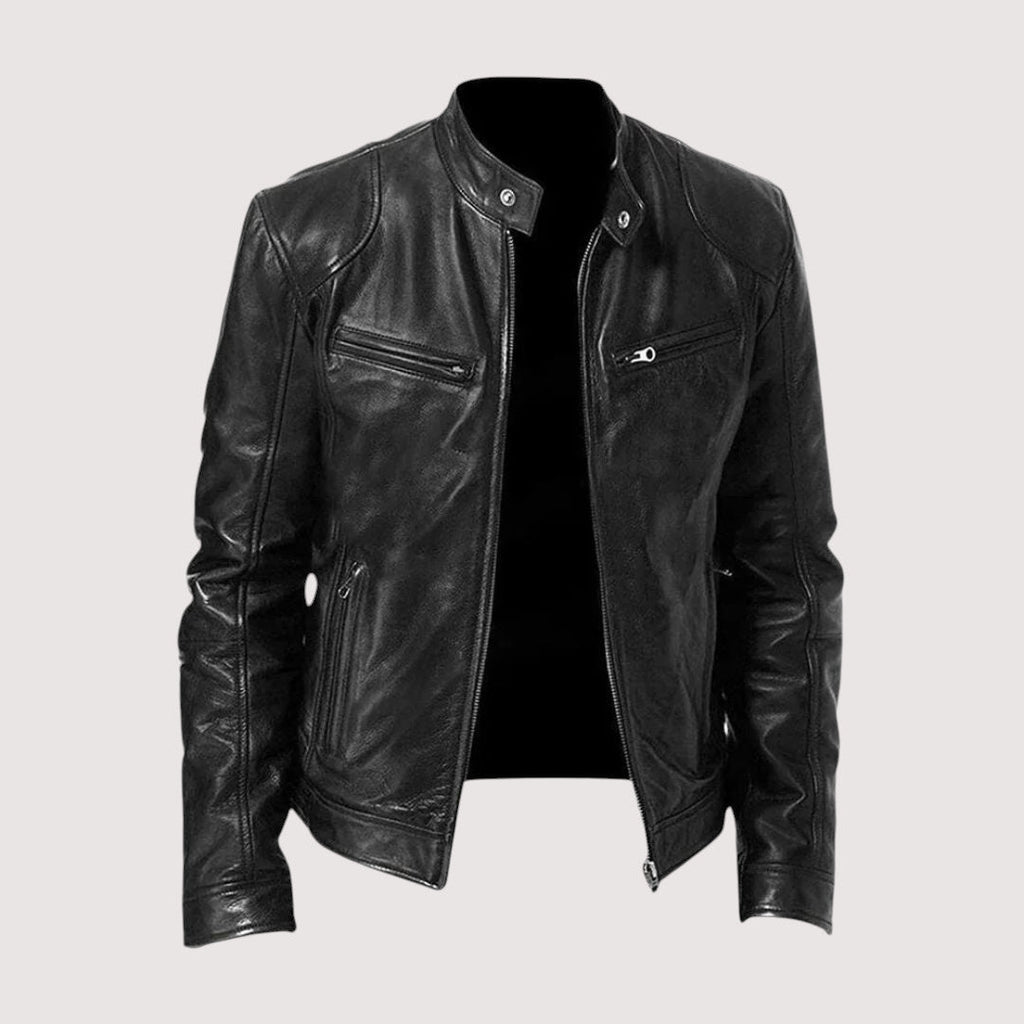 Men's Leather Jacket – Elegant, Casual & High Quality