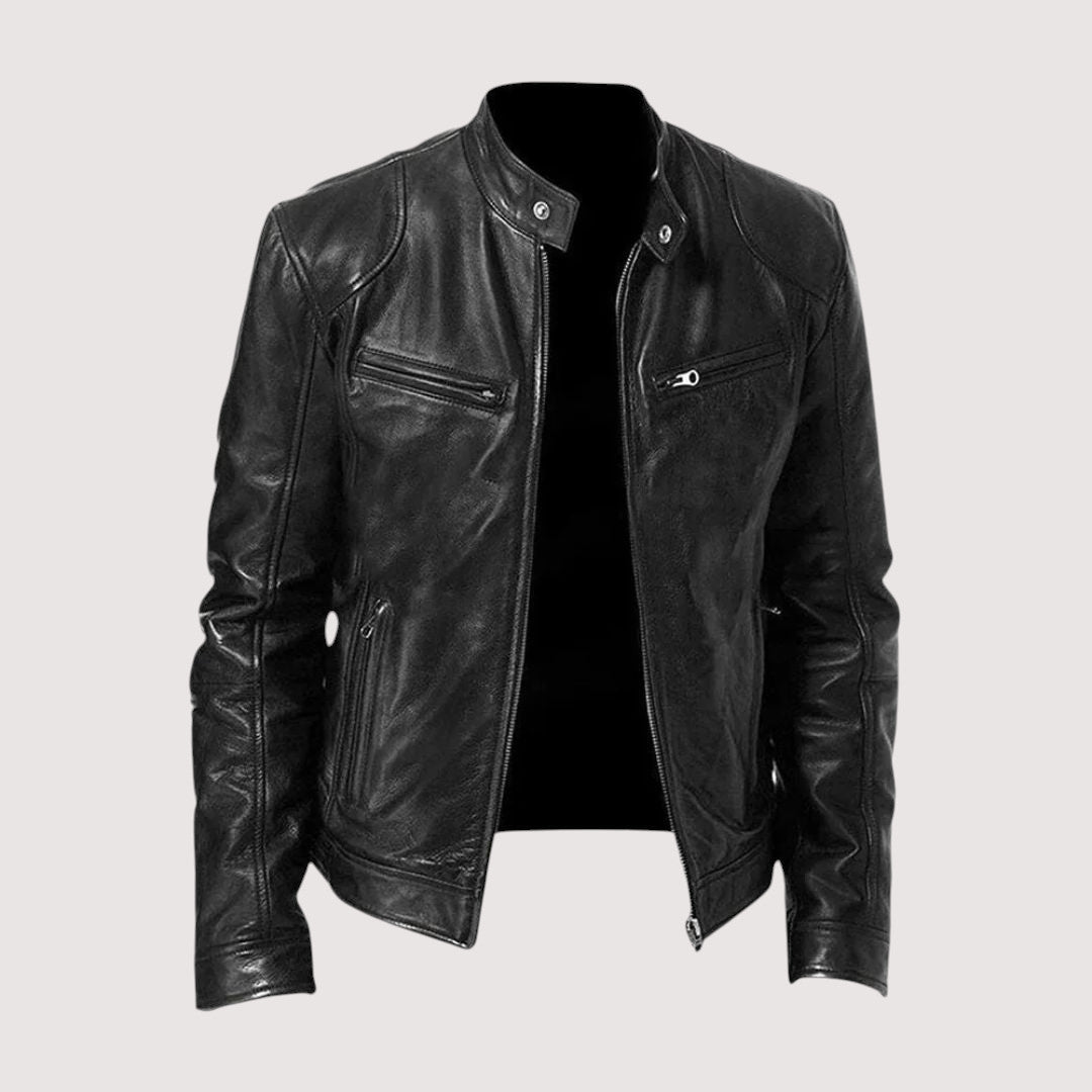 Men's Leather Jacket – Elegant, Casual & High Quality
