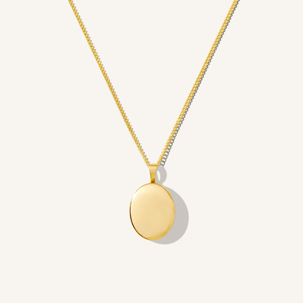 Necklace with Oval Locket