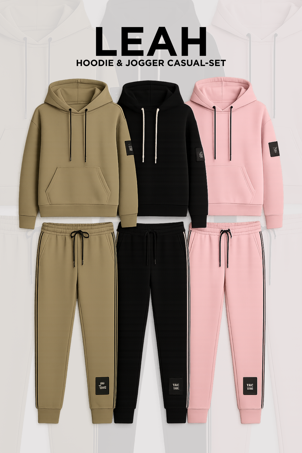 Leah | Hoodie & Jogger Casual Set