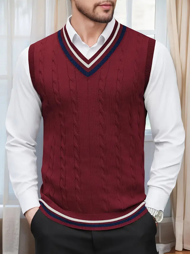 Duane | Sleeveless Knit Sweater